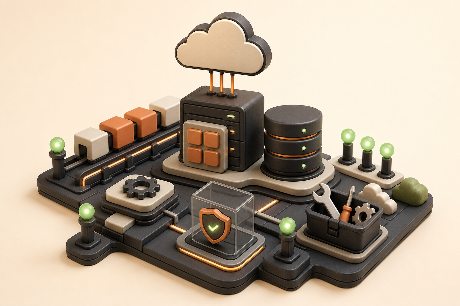 A unique 3D cloud delivery and stewardship operating system.